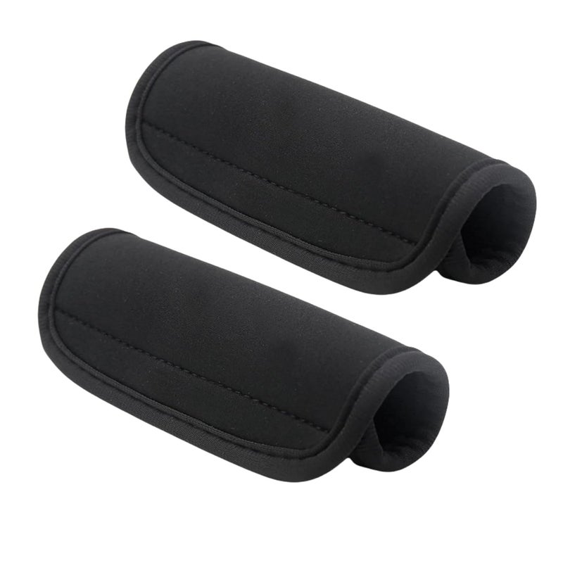 Sonew 2Pcs Replacement Stroller Handle Cover, Suit for Buffed Tubing Grip, Walker Hand Grips Cover Rollator Handle Covers Armrest Protector for Pushchair Pram Rolling Wheelchair - Image 1